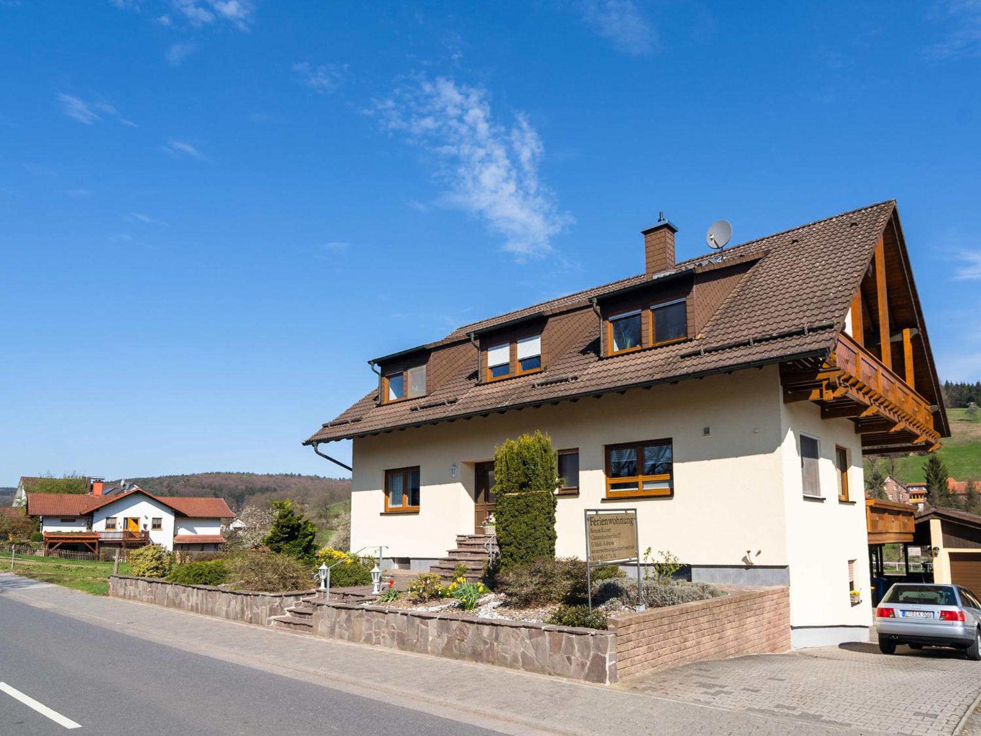 Apartment In The Odenwald With Terrace Mossautal Exterior photo