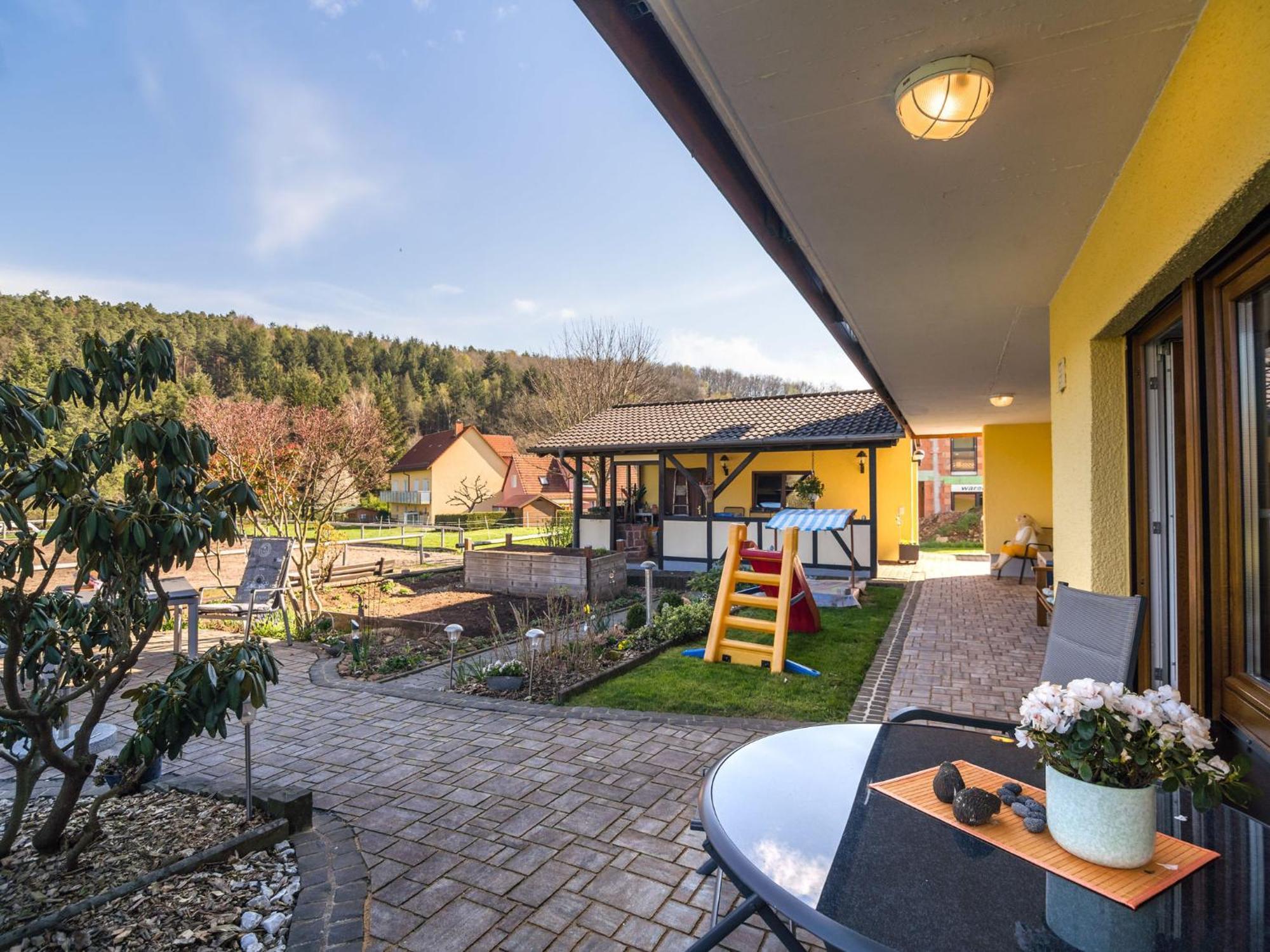 Apartment In The Odenwald With Terrace Mossautal Exterior photo
